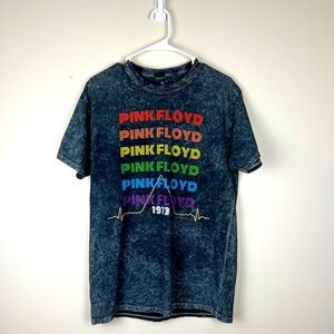 Space Dyed Pink Floyd T-Shirt Rainbow SZ Unisex M